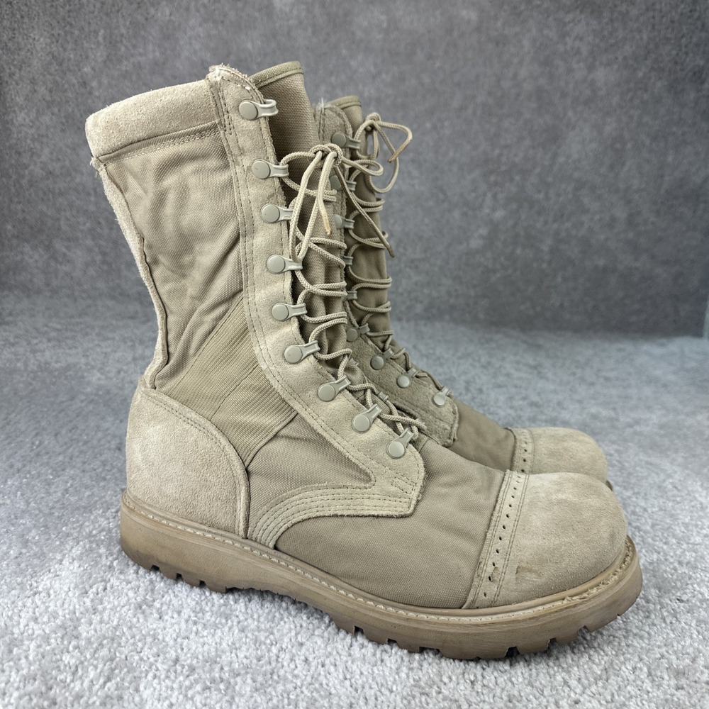 Corcoran 4330 Men's 12 EE Desert Tan Tactical Combat Boots Made in USA Vibram